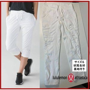 Lululemon Dance Studio Crop Size 6 (White)